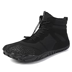 Dinint Barefoot Shoes Men Women Wide Toe Box Winter
