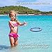 Activ Life Flying Rings for Kids, Fun Beach Toys, Gifts for Boys Girls Teens, Cool Family Outdoor Games, Play at Swimming Pool, Playground, Basket Fillers Birthday Presents, Pink/Purple
