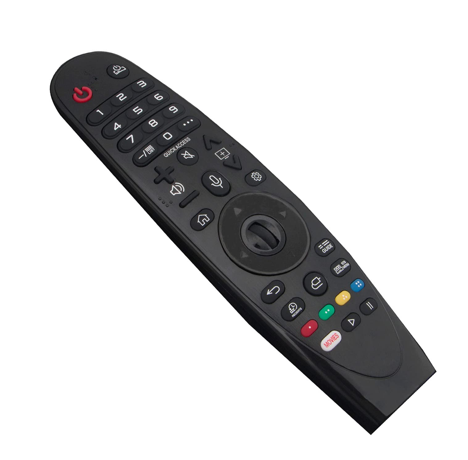 AULCMEET AN-MR19BA AN MR19BA Voice Replaced Remote fit for LG Magic Remote 75SM8670PUA 70UM7370PUA 65UM7300PUA 55UM7300PUA 43UM7300PUA 50UM7300PUA 55SM9000PUA 50UM7300AUE 49SM8600PUA 65SM8600PUA