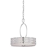 Nuvo 60/4620 Harlow Polished Nickel Three Light Pendant