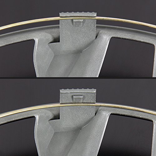 Pilot Automotive WH546-16B-BS Black 16" Premier Wheel Cover, (Set of 4)