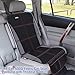 Car Seat Protector with Thickest Padding - Suitable for XL Size (Largest Coverage Available), Durable, Waterproof 600D Fabric with Reinforced Corners & 2 Large Pockets for Handy Storage by JALIELL