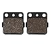 Cyleto Front And Rear Brake Pads For YAMAHA RAPTOR 660 YFM660R YFM 660R 2001 2002 2003 2004 2005