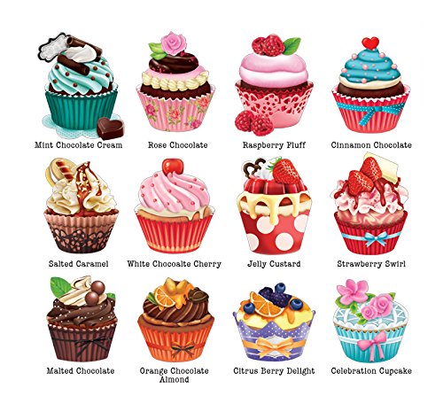 Cupcakes II, A 500 Piece Jigsaw Puzzle by Lafayette Puzzle Factory