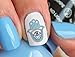 Hamsa Hand Hebrew Waterslide Nail Art Decals - Salon Quality!