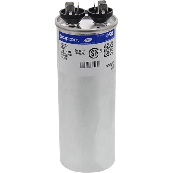 D137452P33-35 uf MFD 440 Volt VAC - Trane Round Run Capacitor  