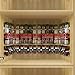 CAXXA 25 Spice Gripper Strip Clips Extra Support Spice Rack Dispenser Cabinet Kitchen Holder Storage | 5 Strips Holds 25 Spice Jars, 2 Black and 3 White Strips