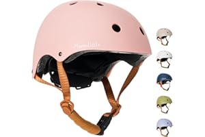 ML MOMNLITTLE MomnLittle Kids Bike Helmet with Quick Pinch-Free Magnetic Buckle CPSC Certified Bike Helmet for Toddler Boys and Girls