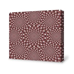 Canvas Wall Art for Living Room,Bedroom Home Artwork Paintings Visual Illusion Ready to Hang - 12x12 inches