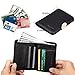 Pabin Mens Wallet Slim RFID Blocking Bifold Wallet for Men Trifold Leather Credit Card Holder (Classic Black)