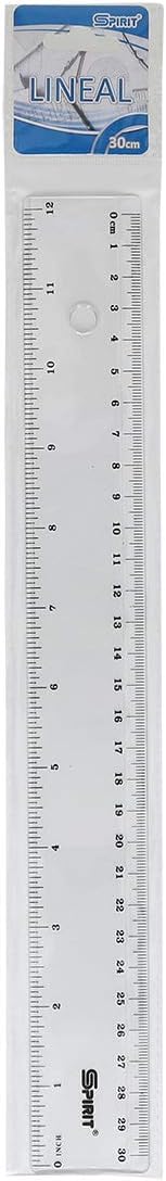 SPIRIT TTS Lineal 30cm, Transparent