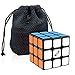 D-FantiX Qiyi Thunderclap 3x3 Speed Cube Smooth Magic Cube Puzzle 56mm (Black)