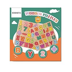 Alphabet Puzzle Wooden Puzzles for Toddlers 3 4 5 6