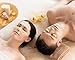 ALIVER 10pack Crystal 24K Gold Collagen Eye Mask - Anti Aging, Wrinkles, Moisturising, Blemishes, Firming, Toning, Dark Circles, Smoothing Skin, Natural Lift