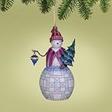 Snowman with Christmas Tree Ornament