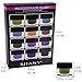SHANY Cosmetics SHANY Masquerade Eyeliner Gel Color Smudge Proof Set, 12 count