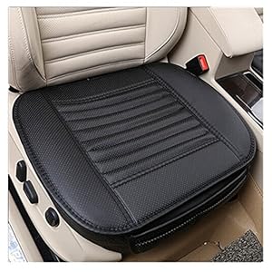 Aoutos 1 stuks PU leer bamboe houtskool ademend comfortabele autoaccessoires stoelhoezen vier seizoenen General…