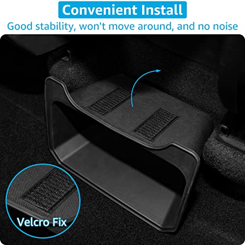 Motrobe Tesla Model Y Rear Center Console Organizer Backseat Storage