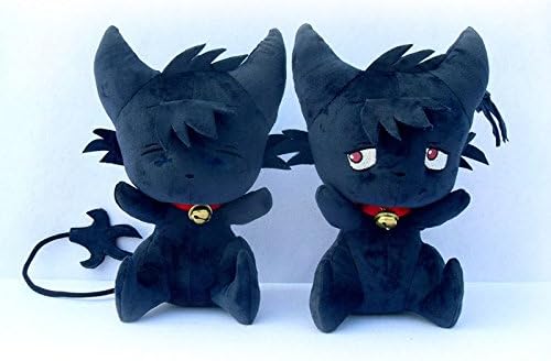 Anime SERVAMP Shirota Mahiru Kuro Plush Doll Toy Black Cat SleepyAsh Kid's Gifts