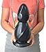 Huge Anal Beads Extra Large Butt Plug Big Dildo Adult Sex Toys for Men and Women (Black)