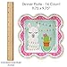 64 Piece Big Dot of Happiness Whole Llama Fun - Llama Fiesta Baby Shower or Birthday Party Tableware Plates and Napkins - Bundle for 16