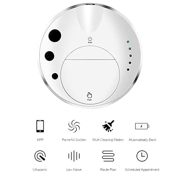 QLPP El Aspirador del Robot con la aplicación móvil Hace el Mapa, función de la