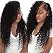 ALI JULIA 7A Deep Wave Hair Weave 4 Bundles 100% Unprocessed Remy Human Hair Extensions 95-100g/pc Natural Black Color