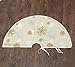 VGIA 48 inch Christmas Tree Skirt with Snowflake Pattern Christmas Decoration