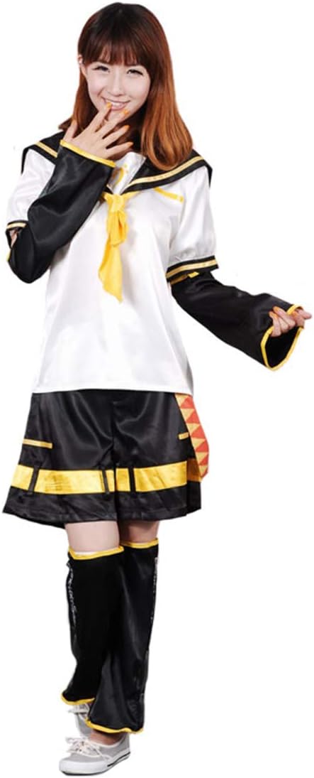 Unisex Vocaloid Kagamine Len Cosplay Costume Set