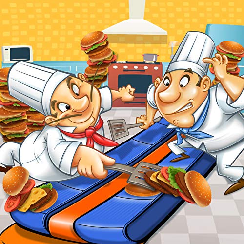 Fotorama Burger Mania Sizzling BuildABurger Game, FastPaced Conveyor