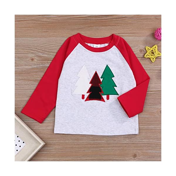 Sibling Shirts for Toddler Kids Boys Girls Christmas Outfit Christmas Tree and Truck Matching Clothes - Image 9