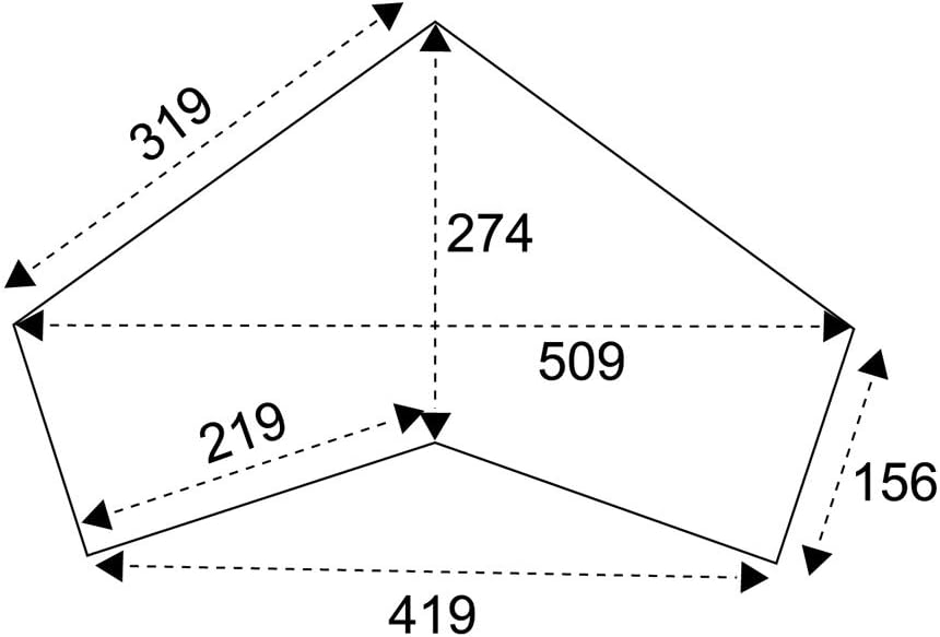Amazon テンマクデザイン サーカスtc Big グランドシート ハーフ オプション品 Tent Mark Designs テントアクセサリー