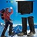 Waterproof High Legging Gaiters for Hiking, Walking , Climbing ,Hunting, Snow, Mountain Sports (Black, XL)