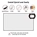 120 inch Projector Screen, 16:9 HD Indoor and Outdoor 4k Portable Foldable and Washable Anti-Crease Projection Movie Screen for Home Theater and Public Presentation, Support Double Sided Projection