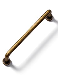 JIASENBAO 2 Pack Antique Brass Cabinet Bar Pulls
