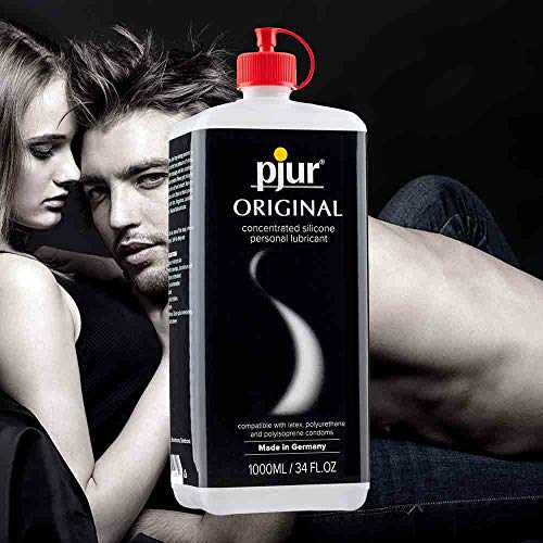 Pjur Original (33.8 Fluid Ounce / 1000 Milliliter) - Super Concentrated Silicone Personal Lubricant - Thumbnail 2