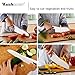 Wanbasion 3-piece Nylon Kitchen Kid Knife Set, Children Kid Knife Set Cutting, Safe Kid Knife Chef Set with Non-Slip Handles