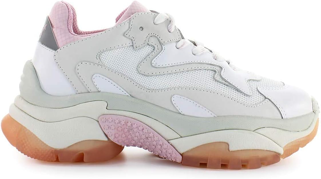 Ash Women's Shoes Addict White Pink Sneaker Spring Summer 2019 Amazon