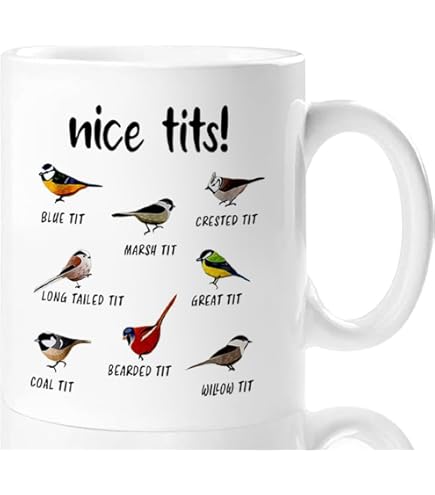 Cawfee - Taza Divertida De Cuervo Con Diseño De Cuervo, Regalo Para Amantes De Los Pájaros, Divertido Sarcástico, Novedoso, Taza De Cerámica De 11 Onzas, Color Blanco De 11 Onzas