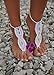 Crochet Black Barefoot Sandals,Beach Pool,Nude shoes,Foot jewelry,Footless sandles,Beach Wedding Jewelry,Yoga Chain,Anklet, Wedding shoes, Beach Wedding, Summer shoes, One Size Fits All
