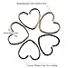 Miraculous Garden 10mm 5pcs Womens Multi-functional Heart Shaped Stainless Steel Cartilage Earring Hoop (5PCS Pack)