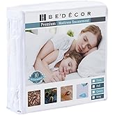 Bedecor Zippered Twin Mattress Protector Cover for 3"-6" Depth Mattress,Fully Encased Liquid Proof Urine Pee Protection Breathable Smooth Incontinence Pet Baby Potty Training