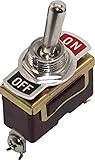 Shoreline Marine Brass 2 Position Toggle Switch