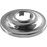 Shower Arm Flange Replacement for Moen Shower Flange AT2199,Chrome,Fit for Moen Shower Arm & Drain System,Round