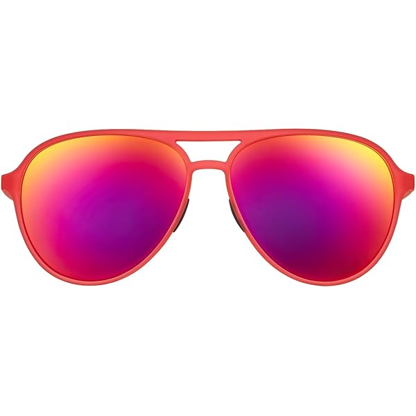 Blue Mirror Lenses Mens Mirrored Sunglasses Cylinder Polarized