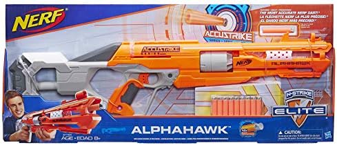 nerf alphahawk range