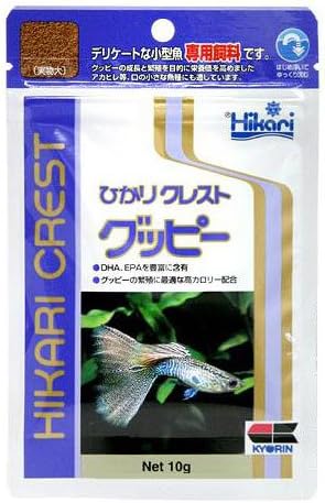 キョーリン ひかりクレスト グッピー お気に入 2袋入り 10g