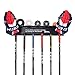 Better Hockey Extreme Stick Rack - Get Your Sticks Off The Floor and Organized - Concave Pockets for Pucks, Balls, Wax and More - Easy to Install - Holds up to 60 lbs - Made in USA