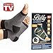 Bitly Plantar Fasciitis for Women & Men Socks Foot & Ankle Compression Sleeve, Black, XL