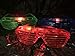 Lvnv Toys@ Kids/Adult Flashing LED Multi Color 'Slotted Shutter' Light Up Show Party Favor Toy Glasses (Colors May Vary)